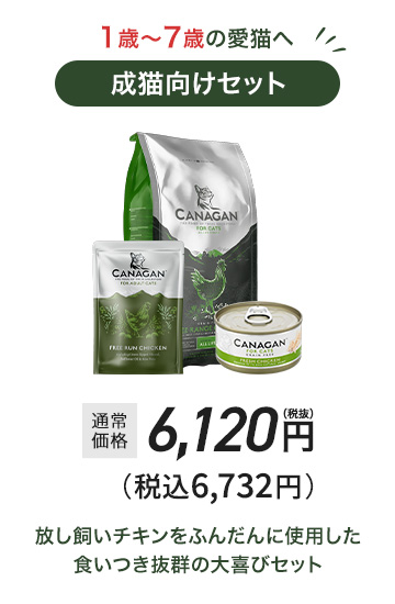 成猫向けセット